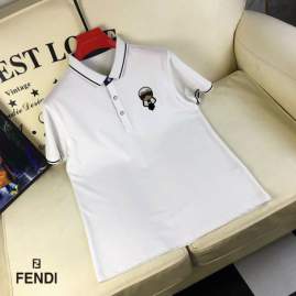 Picture of Fendi Polo Shirts Short _SKUFendiM-3XL25tr18228138